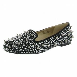 Obsession Rules Suzy Women's Flat Shoes Spike Stud